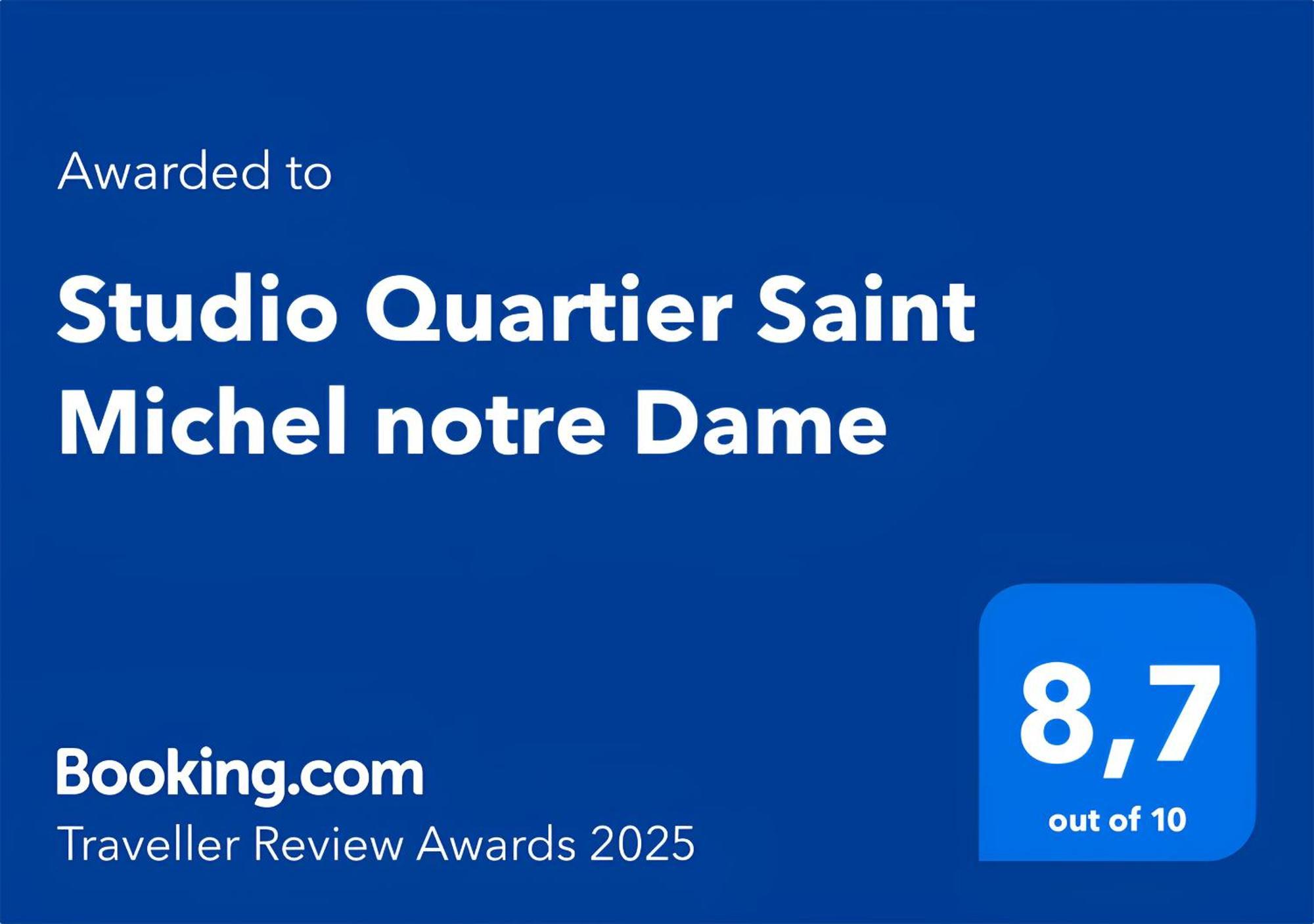 Studio Quartier Saint Michel Notre Dame Free Netflix Parigi Esterno foto
